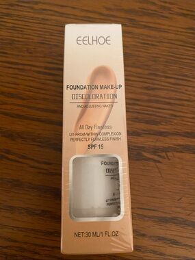 EELHOE Cream Foundation Makeup - Light Beige (SPF 15)